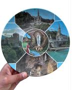 Intrigerend gotisch bord, Made in Italy-souvenir, gemaakt, Antiek en Kunst