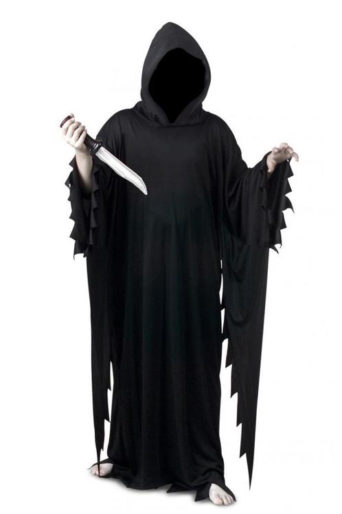 Kostuum Geest Pak Spook Zwart XS S M 158 164 170 176 Magere, Kleding | Heren, Carnavalskleding en Feestkleding, Nieuw, Ophalen of Verzenden