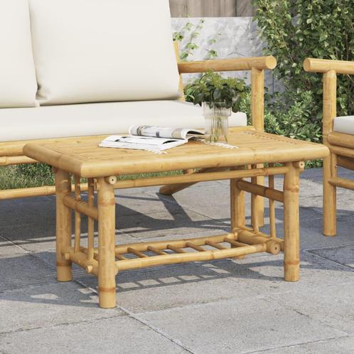 vidaXL Salontafel 70x45x36 cm bamboe, Huis en Inrichting, Tafels | Salontafels, Nieuw, Verzenden