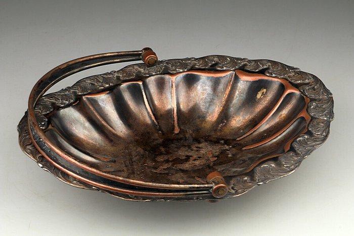 Jozef Fraget - Taartstandaard - Verzilverd, Antiek en Kunst, Kunst | Designobjecten