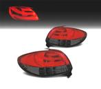 FEUX ARRIÈRE POUR PEUGEOT 206 98-09 LIGHT BAR ROUGE FUMÉ, Auto-onderdelen, Verlichting, Verzenden, Nieuw