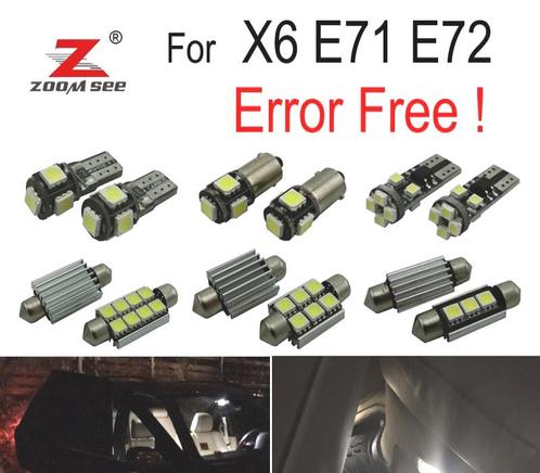 Kit 22 Ampoules Led Intérieur Pour Bmw X6 E71 E72 M Xdrive 3, Auto-onderdelen, Verlichting, Verzenden