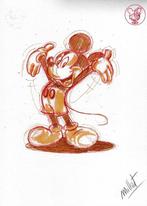 Millet - 1 Original colour drawing - Mickey Mouse - Vintage, Boeken, Nieuw