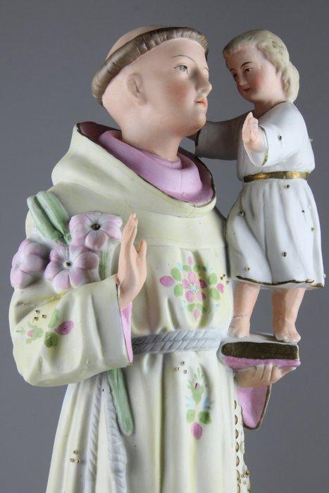 Gräfenthal - Beeldje - Sint Antonius van Padua - Bisque, Antiek en Kunst, Kunst | Niet-Westerse kunst