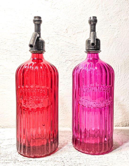 Siphon - Dos sifones vintage, Antiek en Kunst, Kunst | Designobjecten