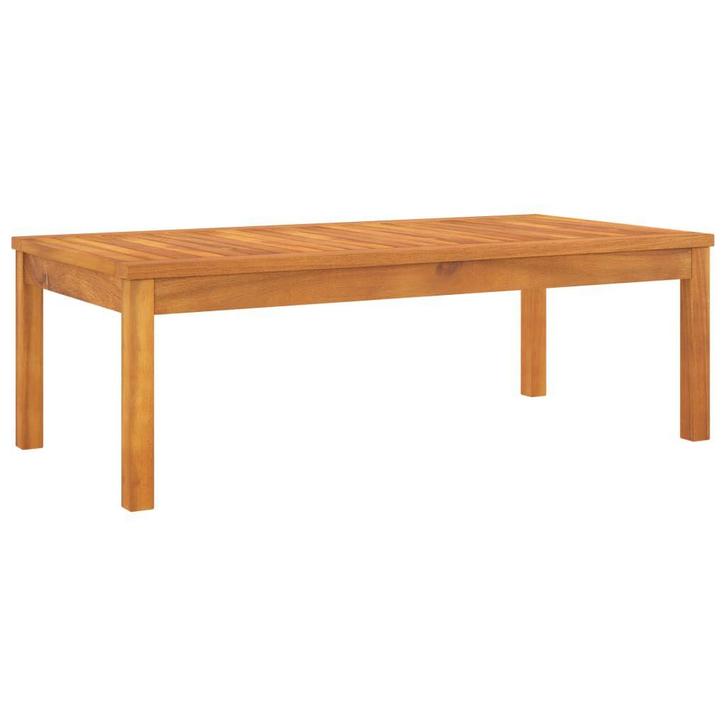 Buiten Salontafel Acacia 100cm | OP = OP 59% Korting, Tuin en Terras, Tuintafels, Rechthoekig, Nieuw, Hout, Verzenden