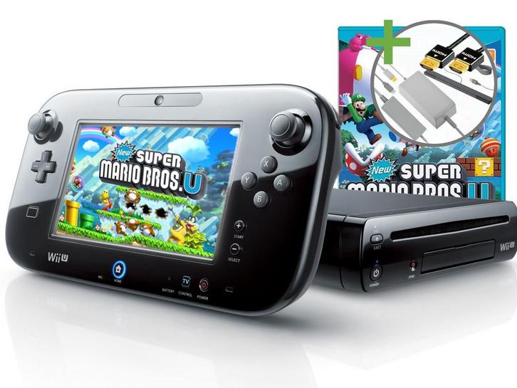 Nintendo Wii U Starter Pack - New Super Mario Bros. U + New, Games en Spelcomputers, Spelcomputers | Nintendo Wii U, Verzenden