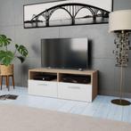 vidaXL Tv-meubel 95x35x36 cm bewerkt hout eikenkleurig en, Huis en Inrichting, Verzenden, Nieuw