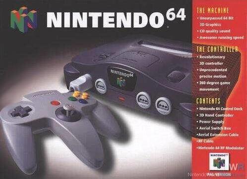 Nintendo 64 Grijs + Controller in Doos (N64 Spelcomputers), Consoles de jeu & Jeux vidéo, Consoles de jeu | Nintendo 64, Enlèvement ou Envoi