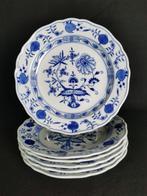 Meissen - 6 Piatti D. 22 cm - Cipolla blu “Zwiebelmuster” -, Antiek en Kunst