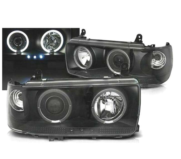 PHARES ANGEL EYES TOYOTA LAND CRUISER FJ 80 90-97 NOIR, Auto-onderdelen, Verlichting, Verzenden