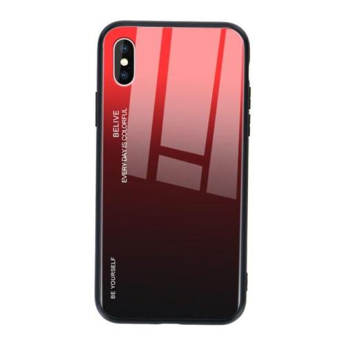 Xiaomi Redmi Note 8T Gradient Hoesje - TPU en 9H Glas -, Telecommunicatie, Mobiele telefoons | Hoesjes en Screenprotectors | Overige merken