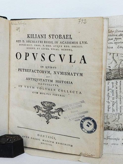 Kilian Stobæus - Kiliani Stobaei Opuscula - 1752, Antiek en Kunst, Antiek | Boeken en Manuscripten