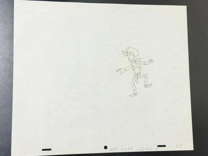 Hanna-Barbera - Originele animatie tekening - Lucky Luke, Cd's en Dvd's, Dvd's | Tekenfilms en Animatie