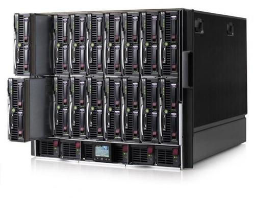 HP Enclosure C7000 incl.: 2 x 432904-001 Cisco 3020, 16x Bla, Computers en Software, Desktop Pc's