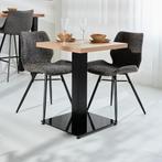 Bistrotafel Robin vierkant rustique oak 60x60 cm | PRIX BAS