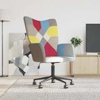 vidaXL Relaxstoel patchwork stof, Huis en Inrichting, Verzenden, Nieuw