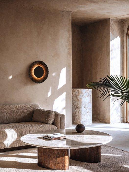 Lampe murale - Textile, Métal, LED, Antiquités & Art, Art | Objets design