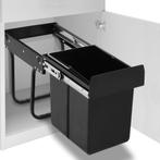 vidaXL Inbouwprullenbak uittrekbaar soft-close 20 L, Huis en Inrichting, Verzenden, Nieuw