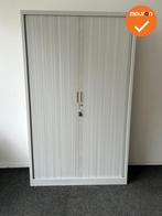 Robberechtse roldeurkast - 198x120x45cm - Lichtgrijs - inclu, Werkplek, Ophalen of Verzenden, Gebruikt, Kast