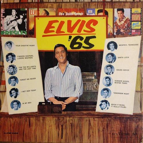 Elvis Presley - Elvis 65 - 1st Italian Pressing - LP album, Cd's en Dvd's, Vinyl Singles