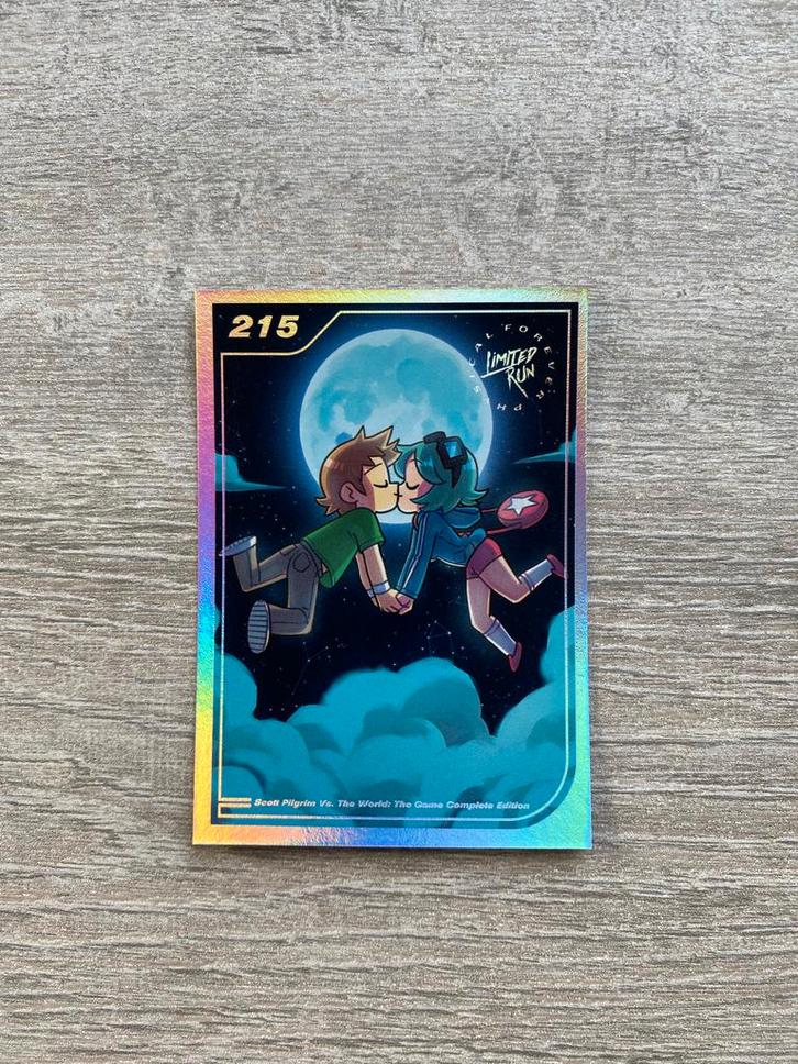 Gen2 #215 Silver Scott Pilgrim vs. The world Limited run..., Hobby en Vrije tijd, Verzamelkaartspellen | Overige, Zo goed als nieuw