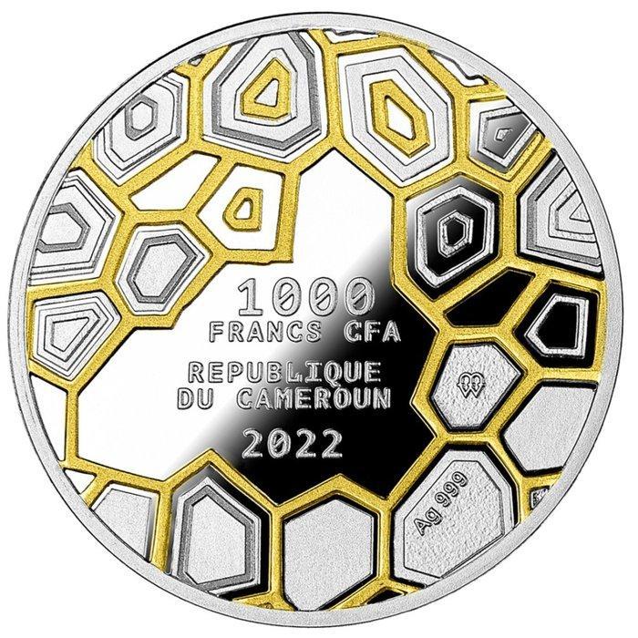 Kameroen. 1000 Francs 2022 Republic of Cameroon 1000 francs, Postzegels en Munten, Munten | Europa | Niet-Euromunten
