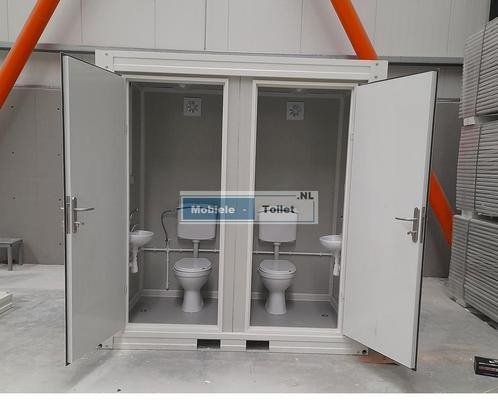 mobiele toilet dubbel wc unit sanitair unit mobiel wc units, Doe-het-zelf en Bouw, Sanitair, Nieuw, Toilet, Ophalen of Verzenden