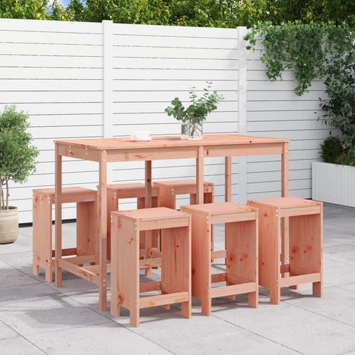 vidaXL 7-delige Tuinset massief douglashout, Tuin en Terras, Tuinsets en Loungesets, Tuinset, Nieuw, Verzenden