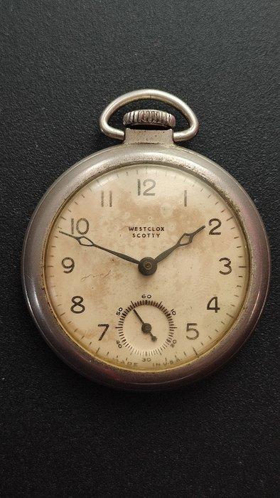 Westclox - Scotty - Orologio da Taschino - 1900-1949, Handtassen en Accessoires, Horloges | Heren