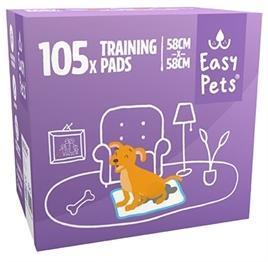 Easypets Puppy Training Pads 58X58 cm 105 st beschikbaar voor biedingen