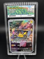 Pokémon - 1 Graded card - Pikachu AR - 173/165 - Perfect 10, Nieuw