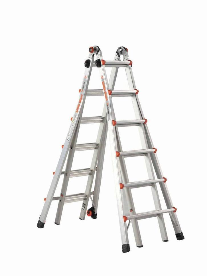 Altrex vouwladder Little Giant Velocity 4×6 sporten, Doe-het-zelf en Bouw, Ladders en Trappen, 4 meter of meer, Opvouwbaar of Inschuifbaar