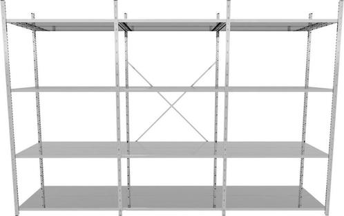 Voordeelrij G3 legbordstelling B1000 x D400 mm Breedte, Zakelijke goederen, Kantoor en Winkelinrichting | Magazijn, Stelling en Opslag