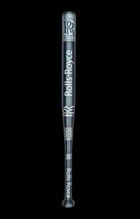 Moontje - Rolls Royce Baseball Bat matt black edition., Antiek en Kunst, Kunst | Designobjecten