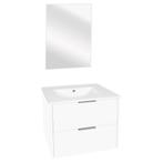 Badmeubelset Differnz Bolo 60x61x46cm FSC Hoogglans Wit, Ophalen of Verzenden, Nieuw, Bad