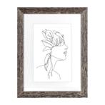 Fotolijst Capella Antraciet A4 210x297 mm, Huis en Inrichting, Woonaccessoires | Lijsten, Verzenden, Nieuw