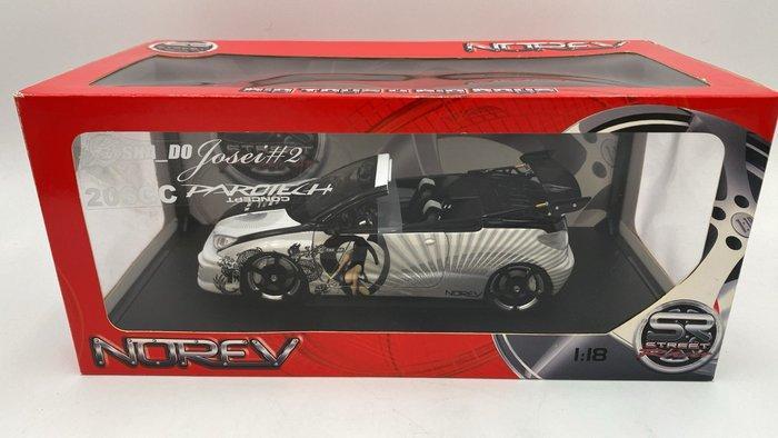 Norev 1:18 - Modelauto - Peugeot 206 CC Sha-do Josei 2 -, Hobby & Loisirs créatifs, Voitures miniatures | 1:5 à 1:12