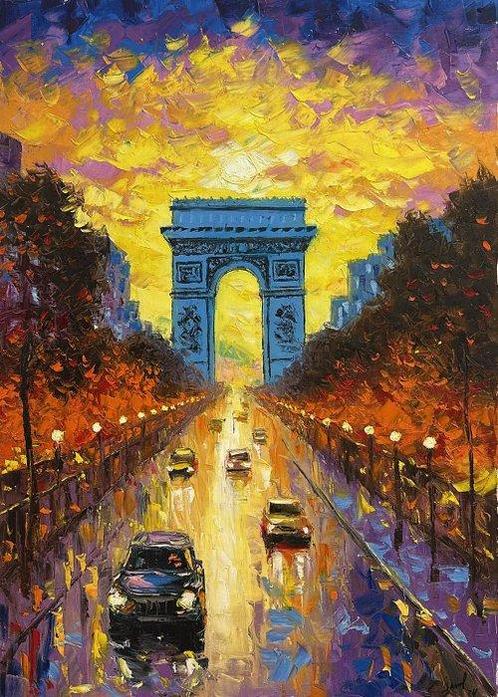 Jarol (XX-XXI) - La bohemia nocturna de Paris. El Arco de, Antiek en Kunst, Curiosa en Brocante