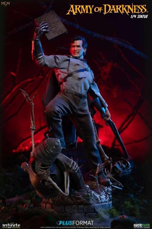 Army of Darkness Statue 1/4 Ash Williams 61 cm, Verzamelen, Film en Tv, Ophalen of Verzenden
