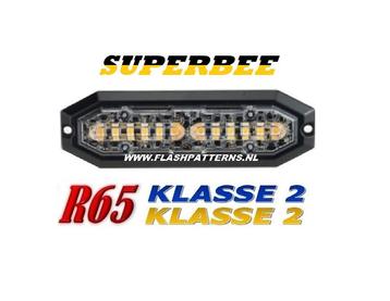 Superbee LED Flitser klasse 1 en 2 met 12 X 3 Watt Power Led