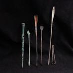 Oud-Romeins Brons Medisch instrument - Set van 6, Antiek en Kunst