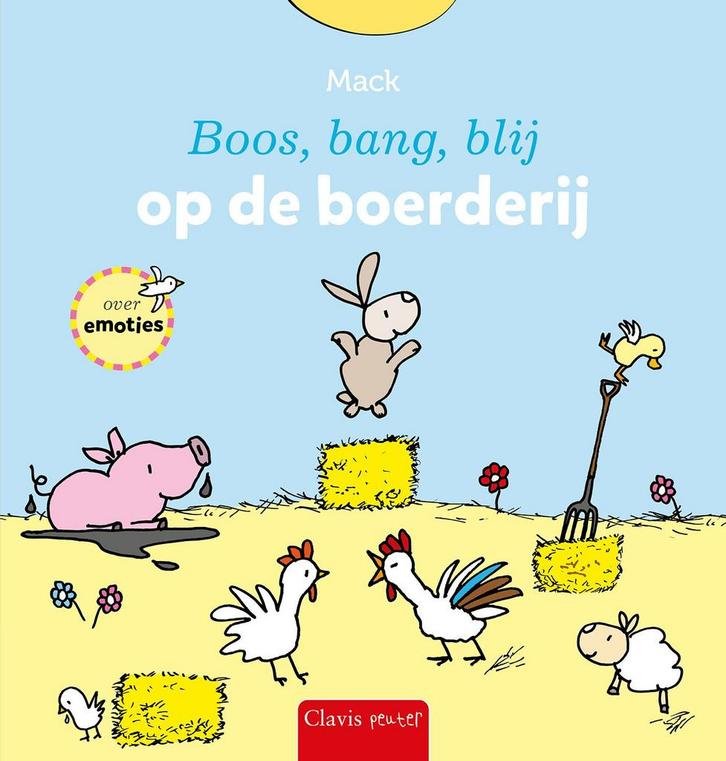 Boos, bang, blij - Boos, bang, blij op de boerderij, Antiek en Kunst, Antiek | Boeken en Manuscripten, Verzenden