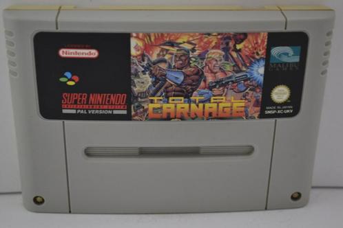 Total Carnage (SNES UKV), Consoles de jeu & Jeux vidéo, Jeux | Nintendo Super NES