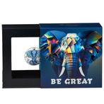 Kameroen. 1000 Francs 2023 1oz Cameroon Be Great Silver