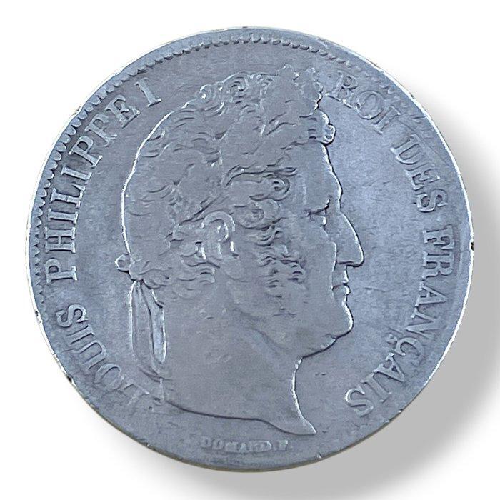 Frankrijk. Louis Philippe I. 5 Francs 1836 A (Zonder, Postzegels en Munten, Munten | Europa | Niet-Euromunten