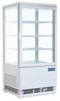 Vitrine Réfrigérée Blanche | 68 Litres | Eclairage | 3 Étagè