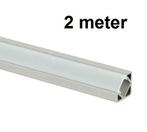 LED Profiel 2 meter - 45 graden, Doe-het-zelf en Bouw, Metalen, Nieuw, Verzenden