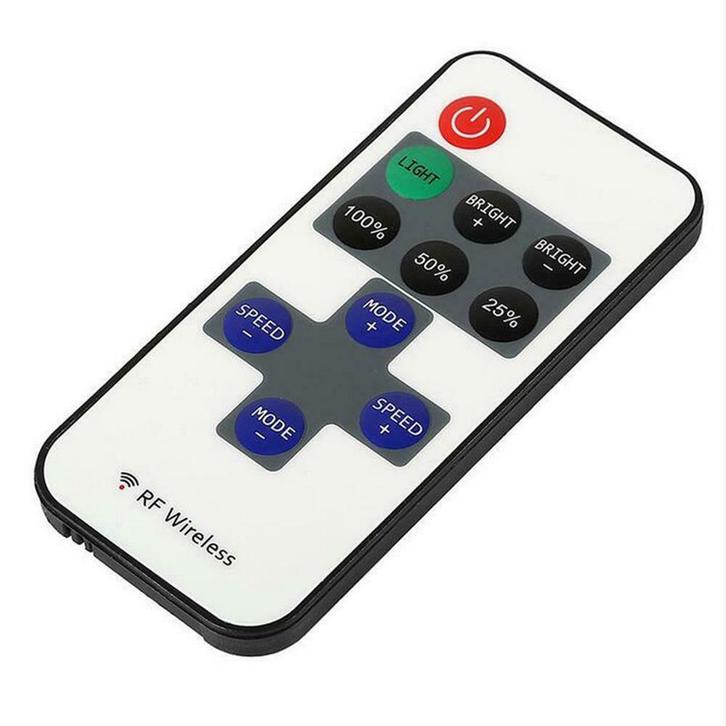 LED 10 knops afstandsbediening RF voor RGB led strip, Huis en Inrichting, Lampen | Overige, Ophalen of Verzenden