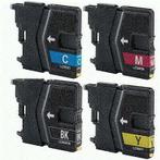 Huismerk Brother MFC-J265W inktcartridges LC-985 set, Verzenden, Nieuw